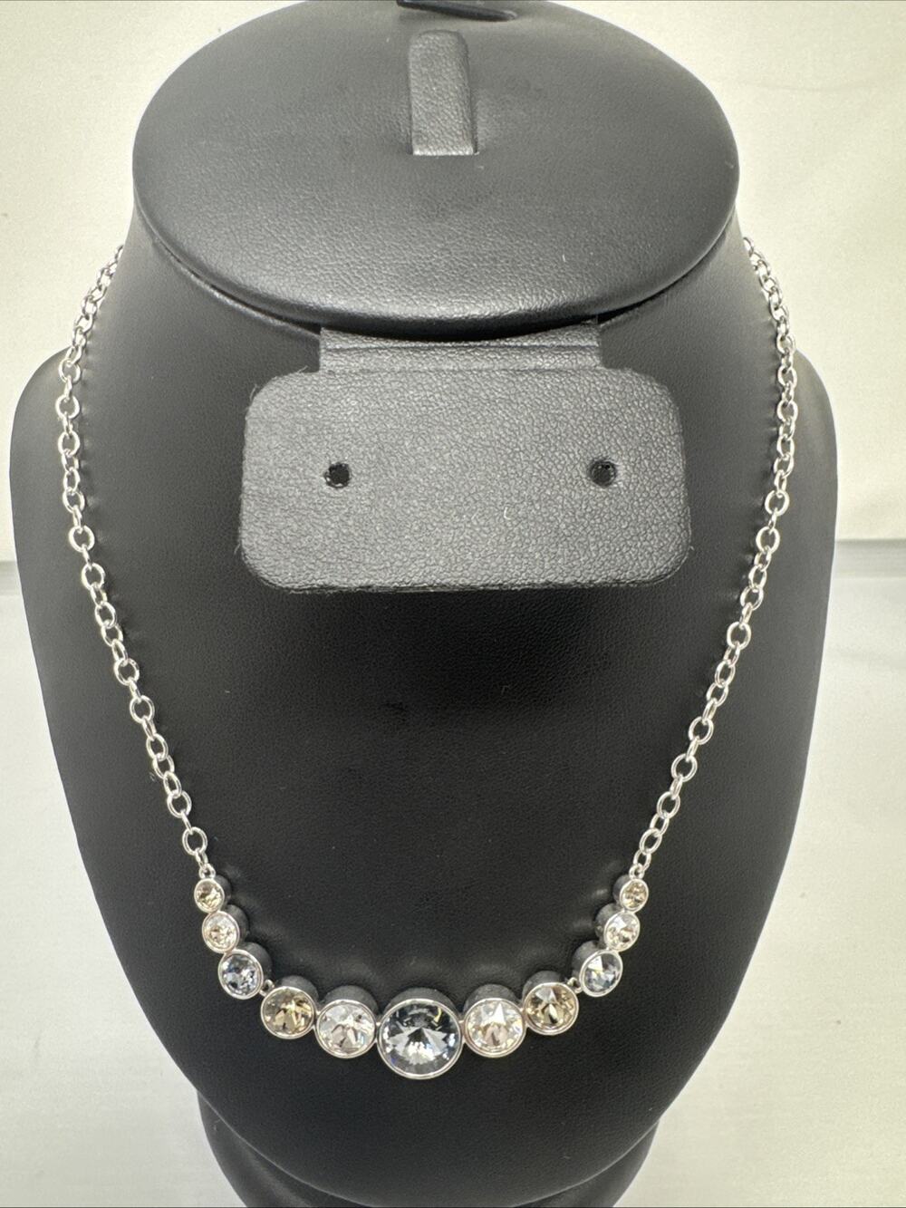 New Touchstone Crystal By Swarovski Spot On Necklace